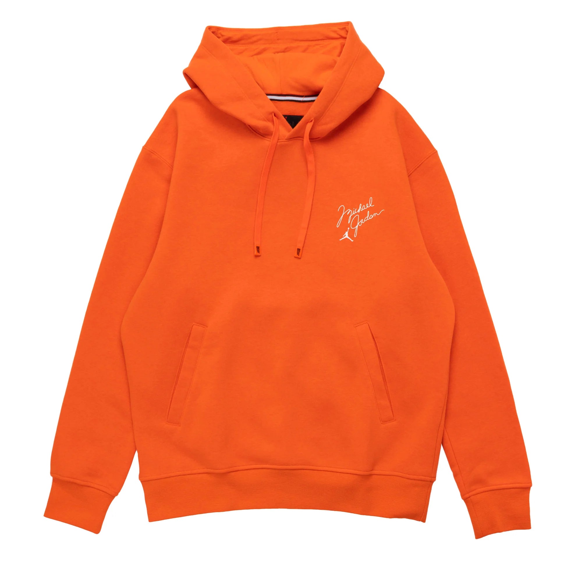 Orange jordan hoodie hotsell