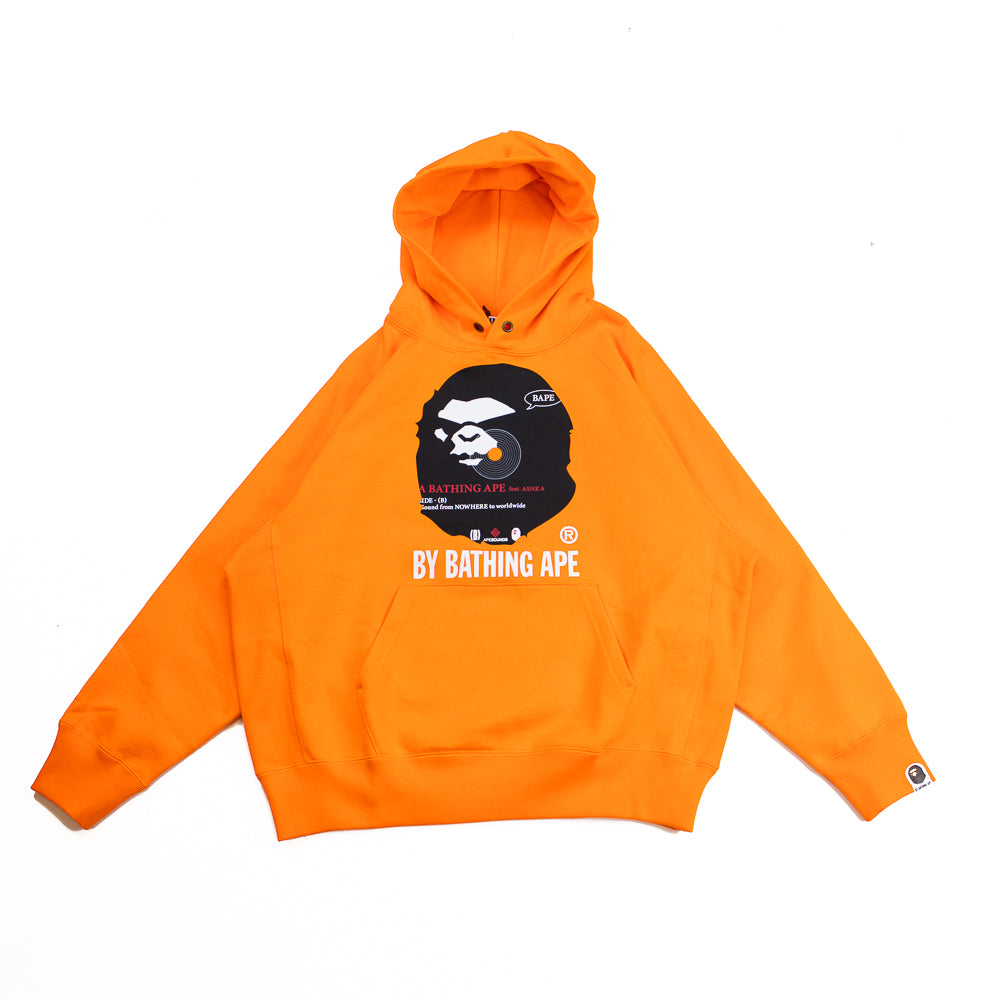 B)Y BATHING APE PULLOVER HOODIE (Orange) – Corporate