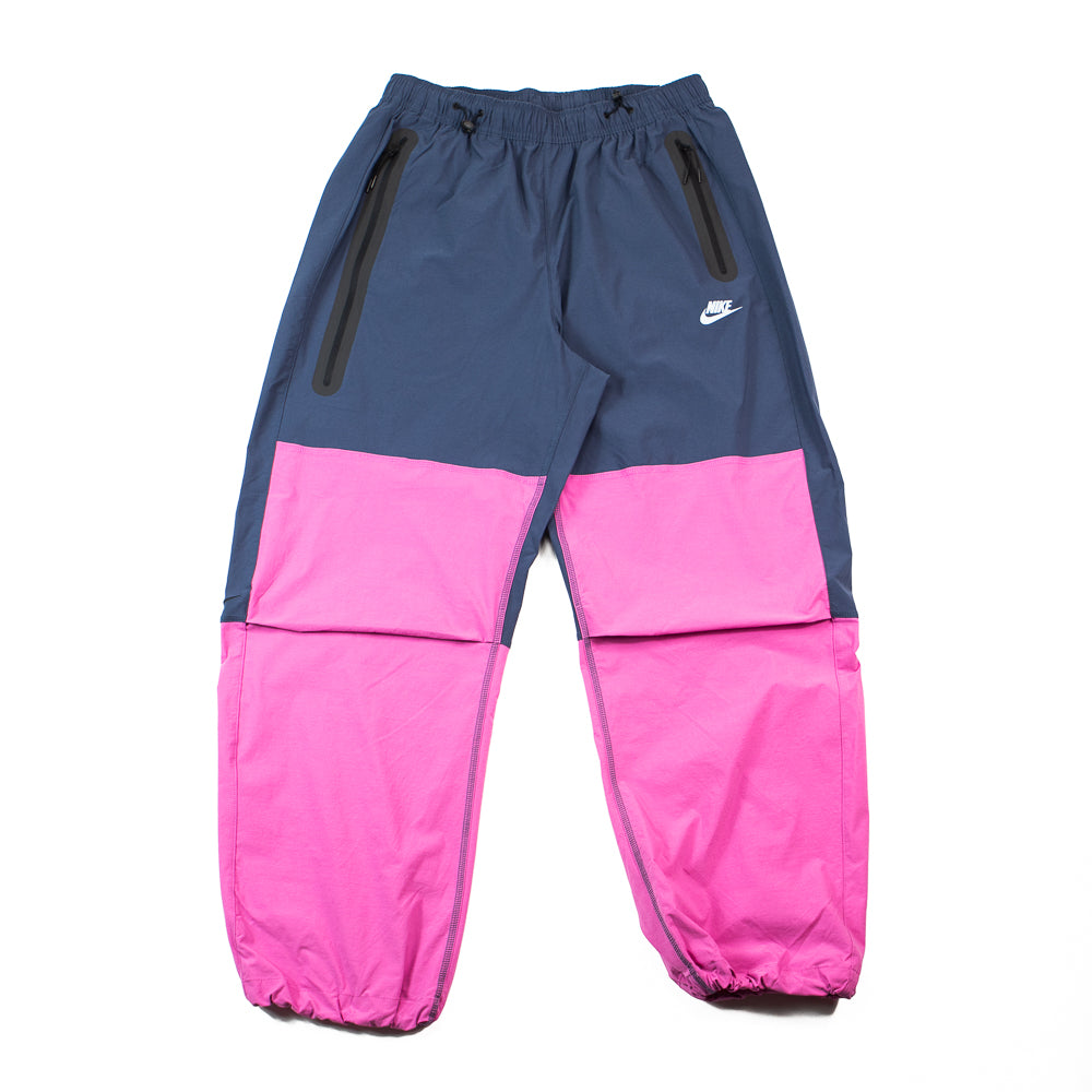 pink and blue nike pants
