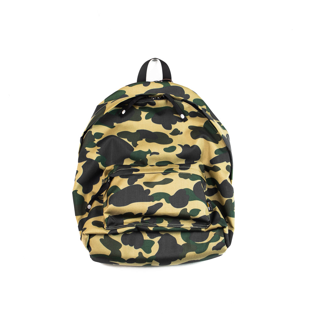 A Bathing Ape Bape 1st Camo Cordura Day Pack Yellow