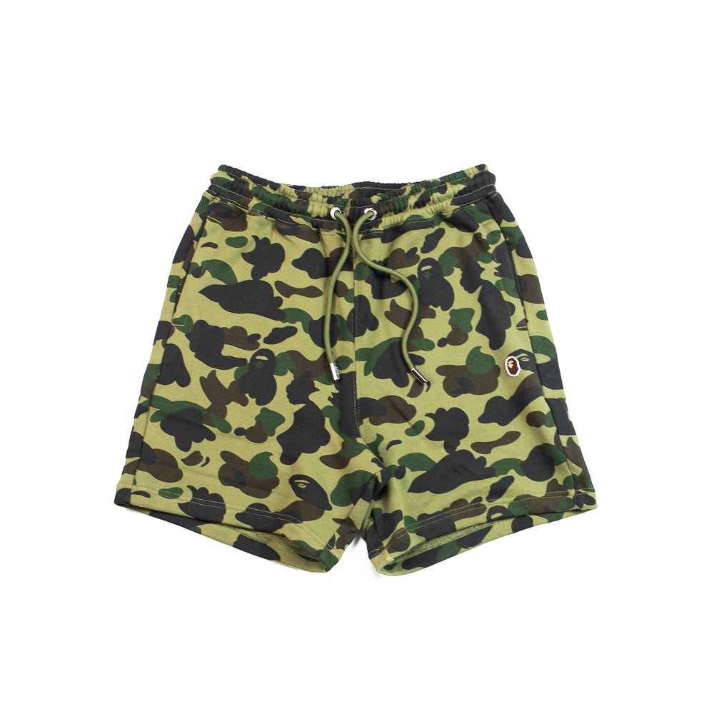 1st Camo Ape Head Sweat Shorts (Green) – Corporate