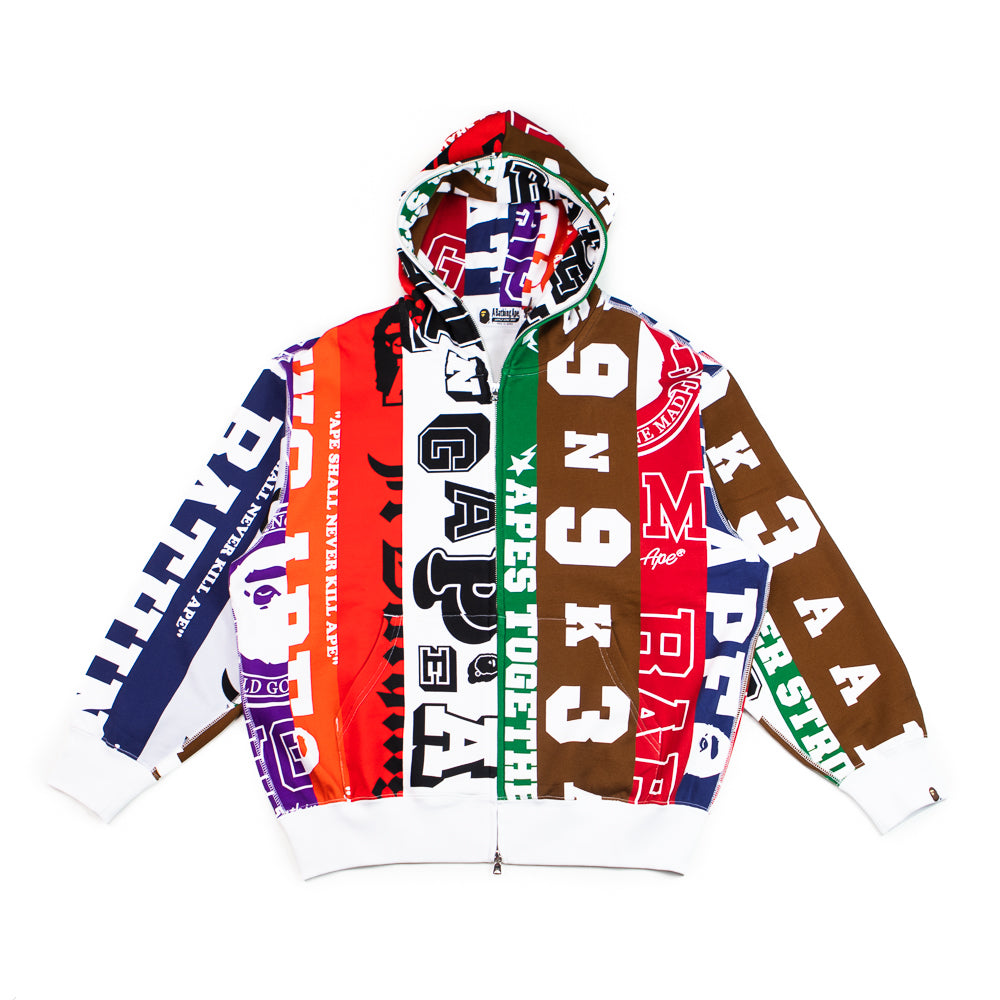 Fans Scarf Full Zip Hoodie (Multi) – Corporate