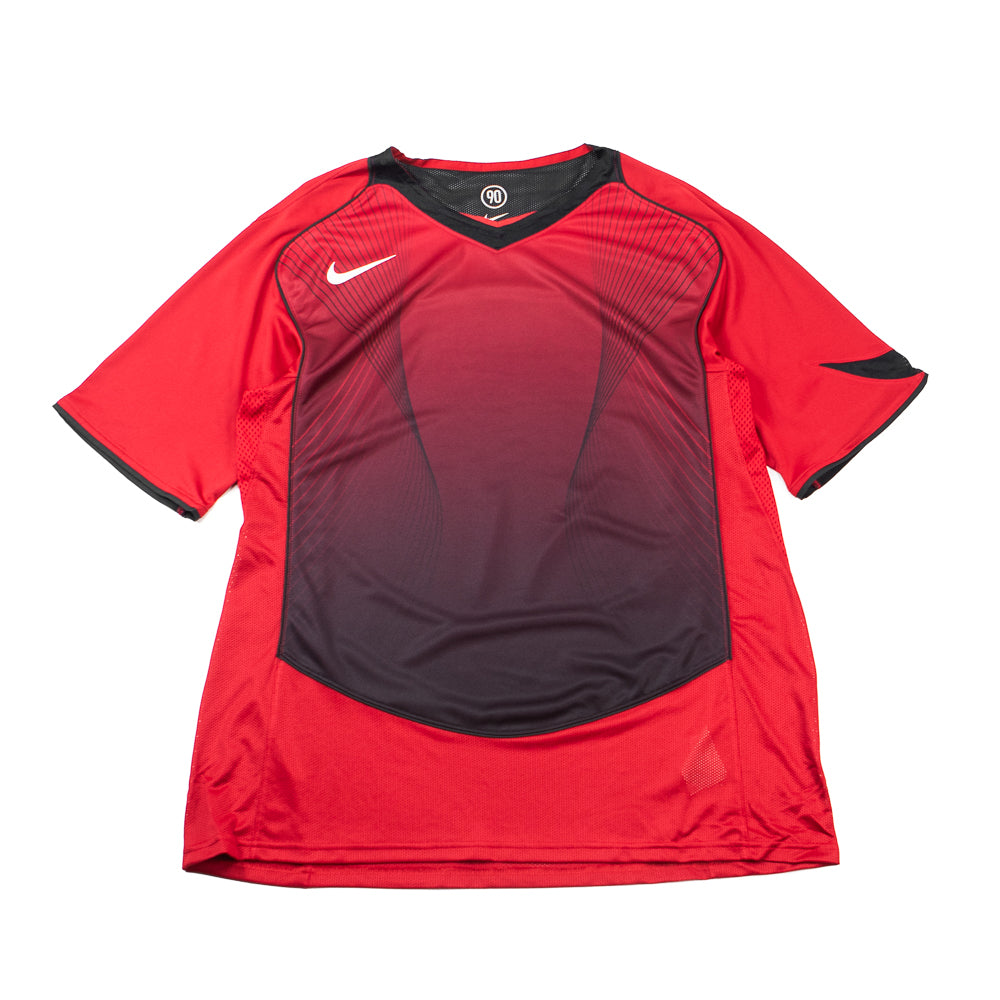 Total 90 Dri-FIT Short-Sleeve Soccer Jersey (Gym Red/Black