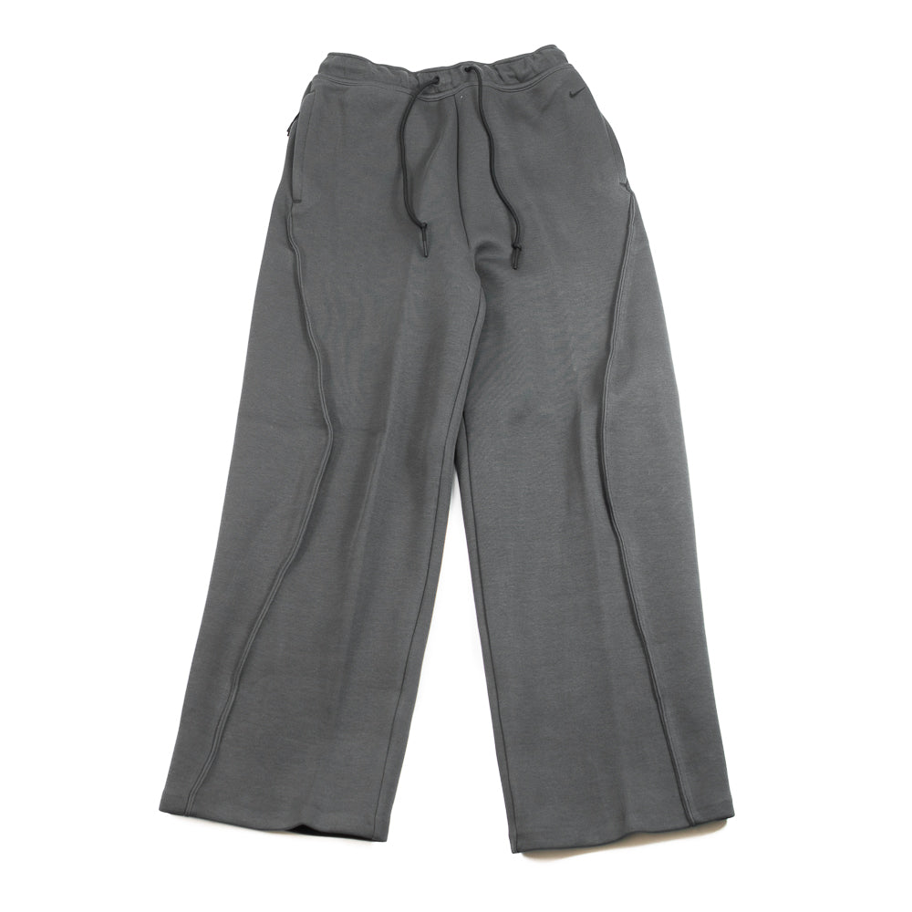 Tech Men's Fleece Loose-Fit Open Hem Pants (Anthracite/Black