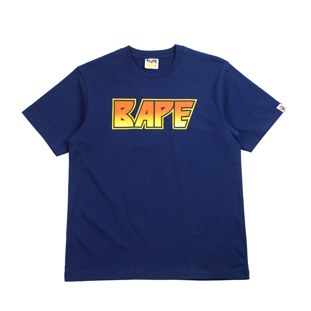 Bape Kiss Logo Tee (Navy) – Corporate