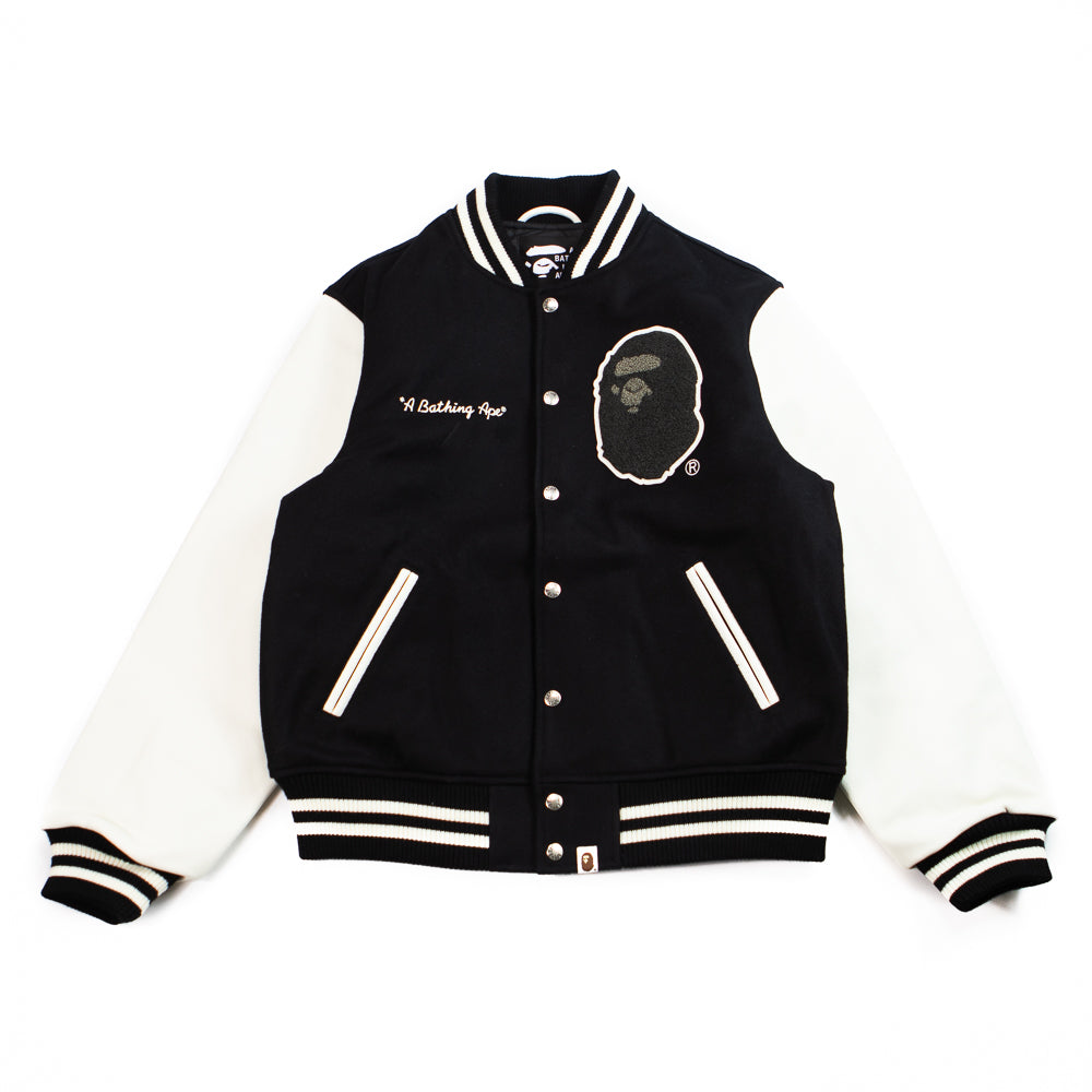 Bape University Varsity Jacket (Black) – Corporate