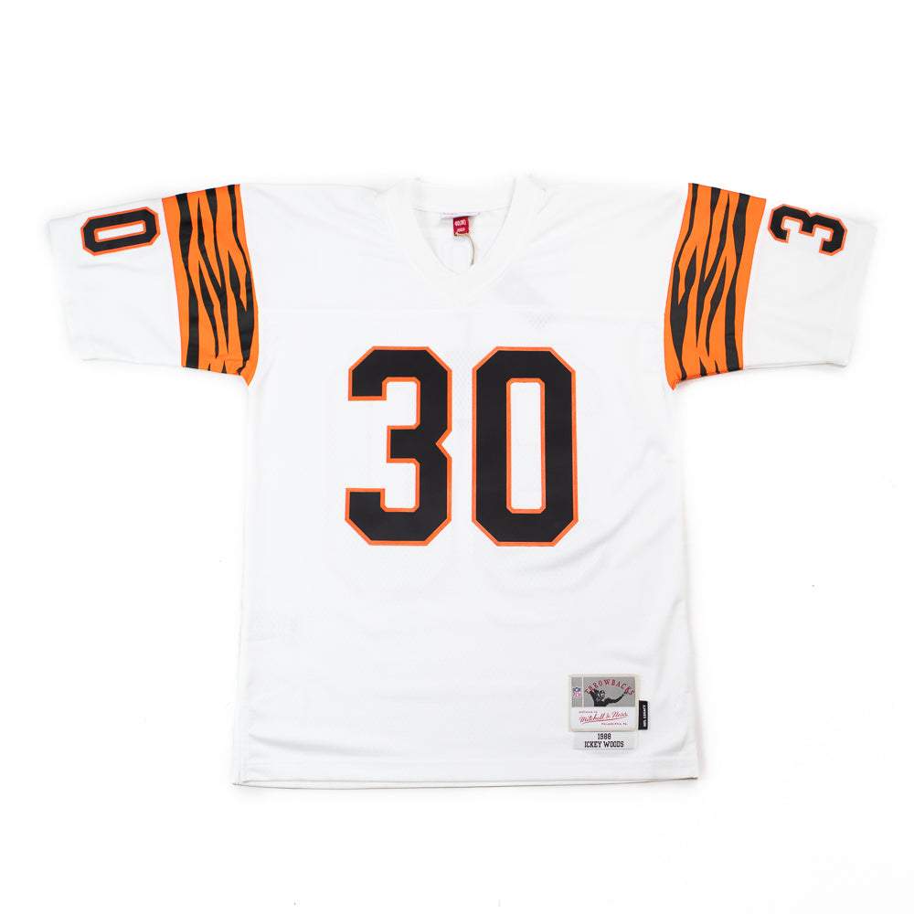 Legacy Ickey Woods Cincinnati Bengals 1988 Jersey (White) – Corporate