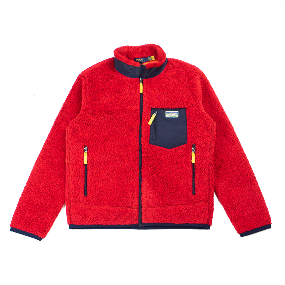 RLX テック系 シェルジャケット レッド サイズM ラルフローレン Ralph