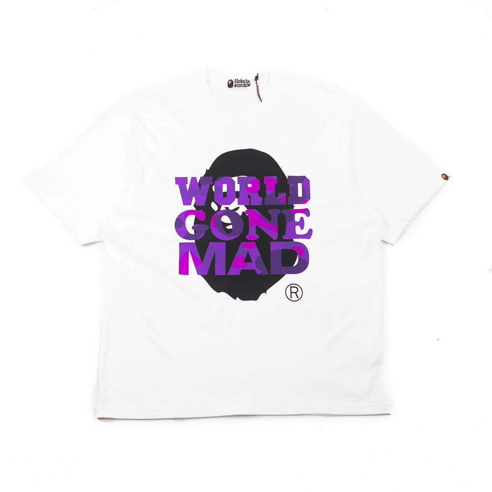 Bape WGM Tee White Corporate