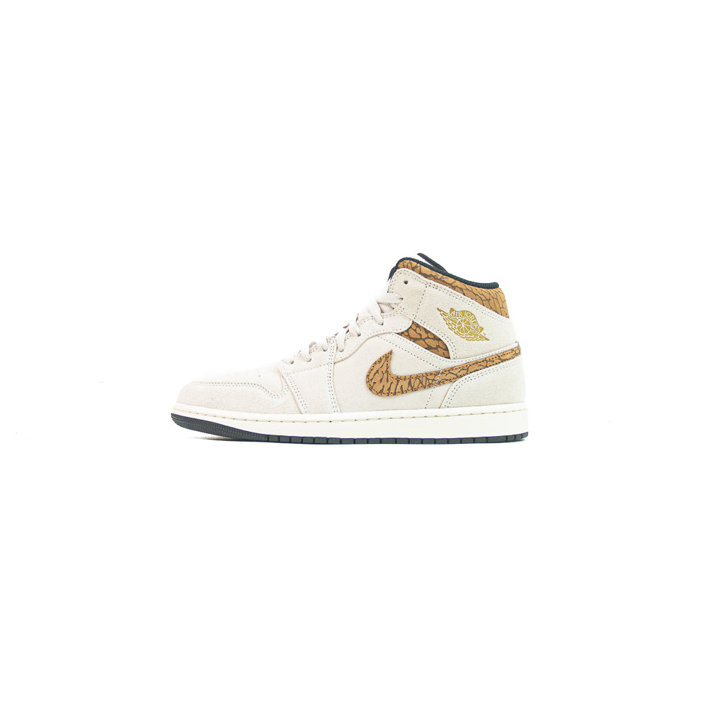 Air Jordan 1 Mid SE Metallic Gold