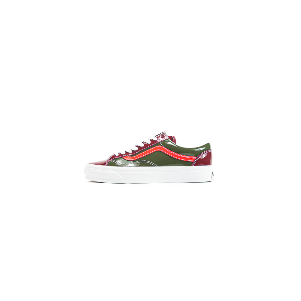 オリーブ36 LX Old Skool 36 (Patent Bordeaux/Olive) – Corporate