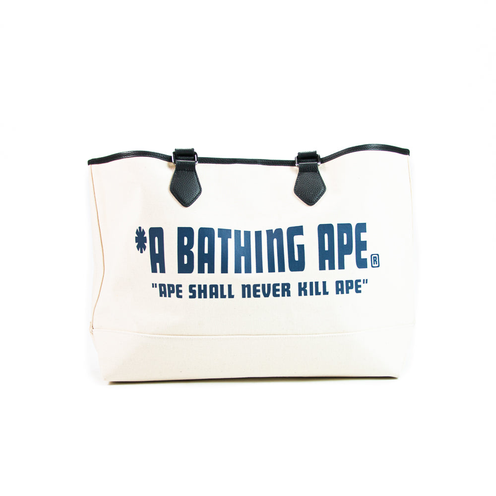 A Bathing Ape Canvas Tote Bag (Ivory) – Corporate