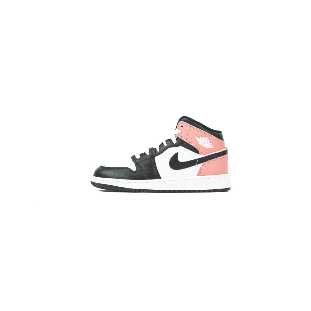 Air Jordan Mid GS (White/Black-Rust Pink) – Corporate