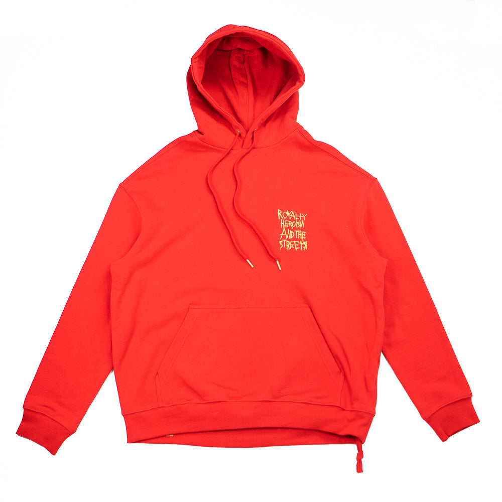 Ksubi 23 Biggie Hoodie (Red/Metallic Gold) – Corporate
