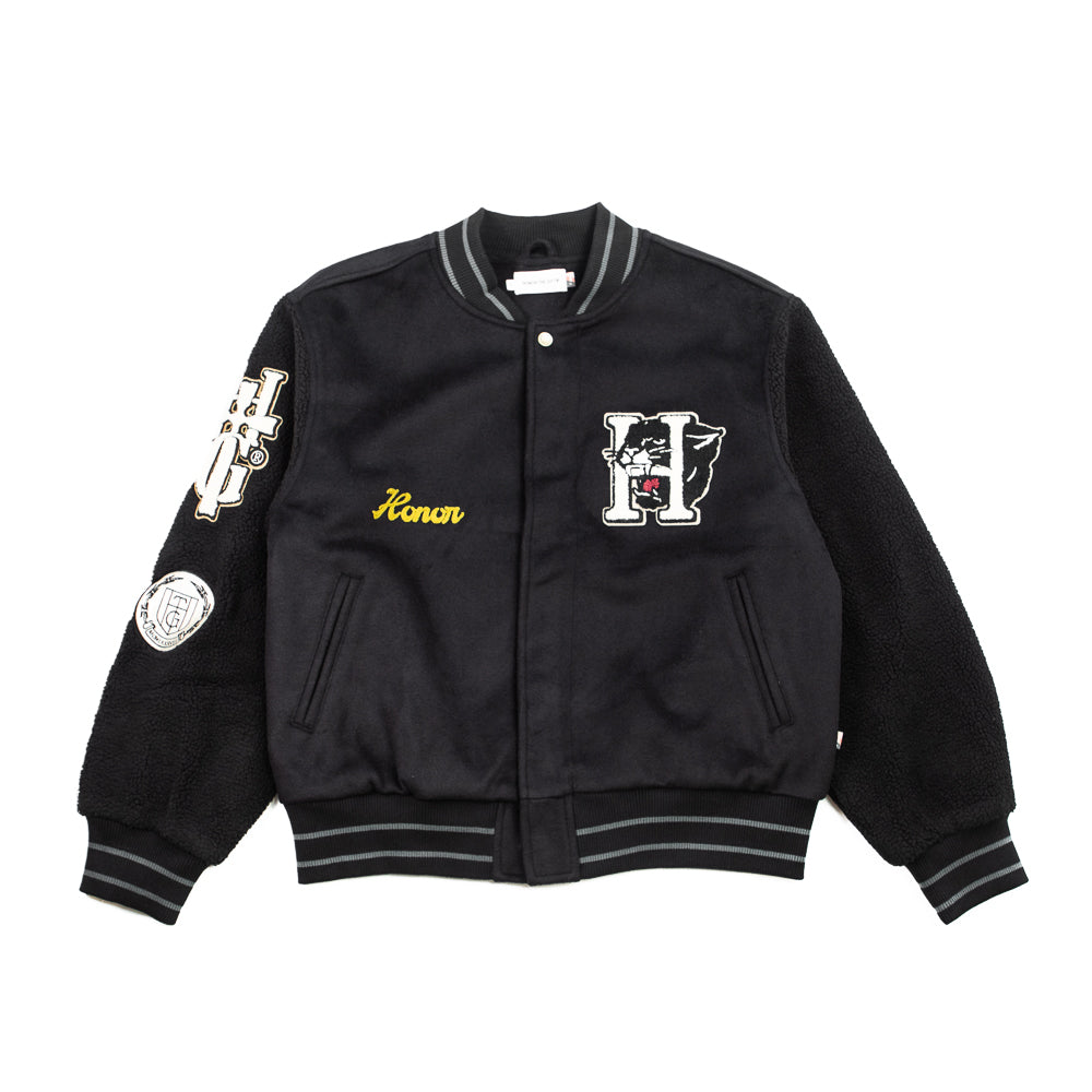 Letterman Jacket (Black) – Corporate