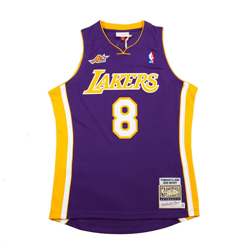 Kobe Bryant Los Angeles Lakers Mitchell & Ness 2000 NBA All-Star Game  Hardwood Classics Authentic Jersey - Purple