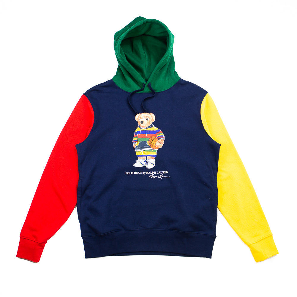 Polo Bear Color-Blocked Fleece Hoodie (Cruse Navy) – Corporate