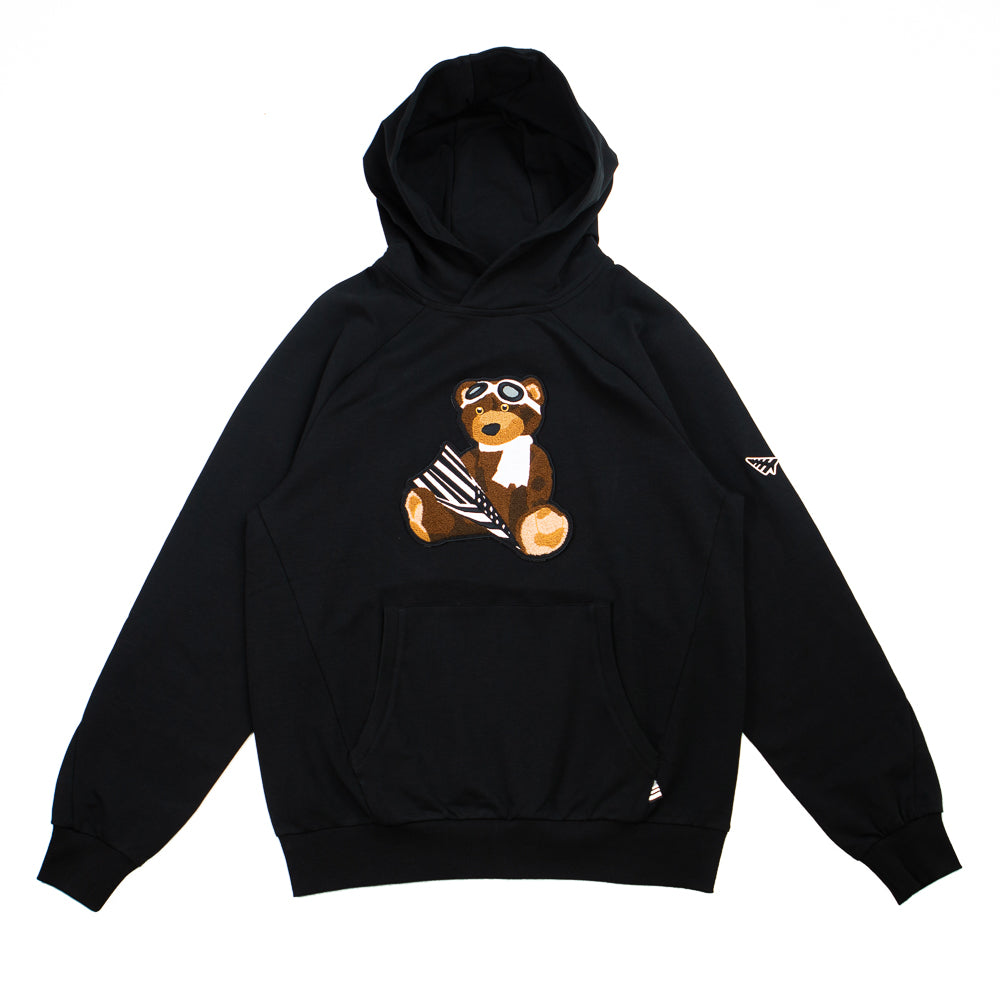 Chenille teddy bear hoodie Clearance