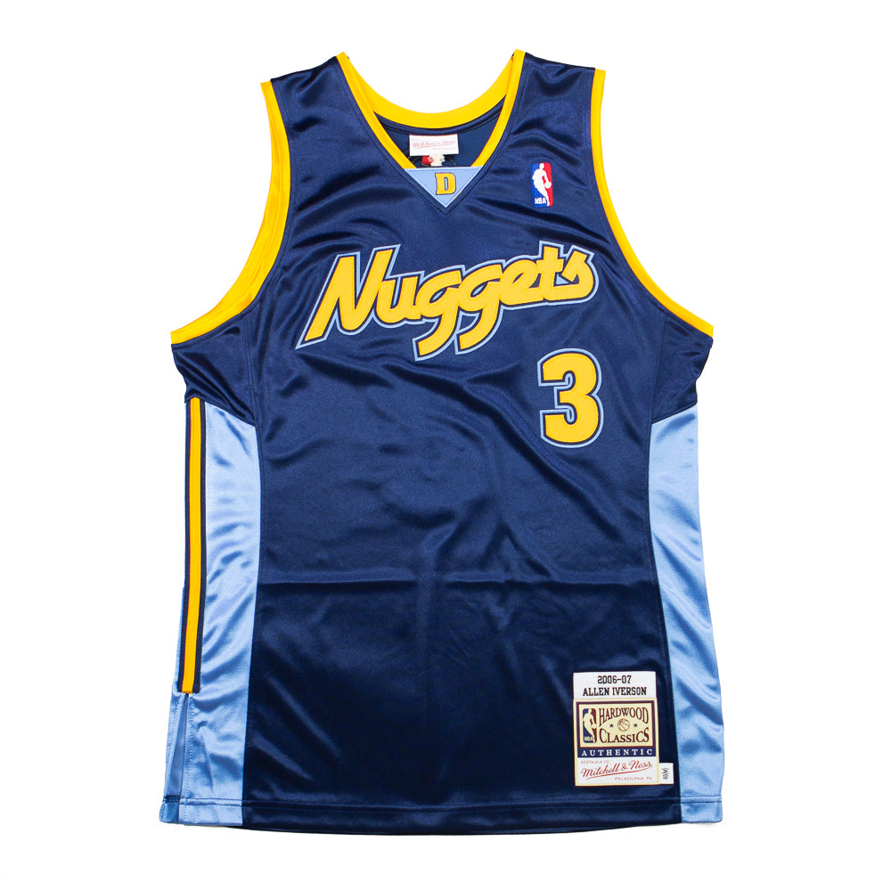 Official Denver Nuggets Allen Iverson 2006-07 Home Authentic