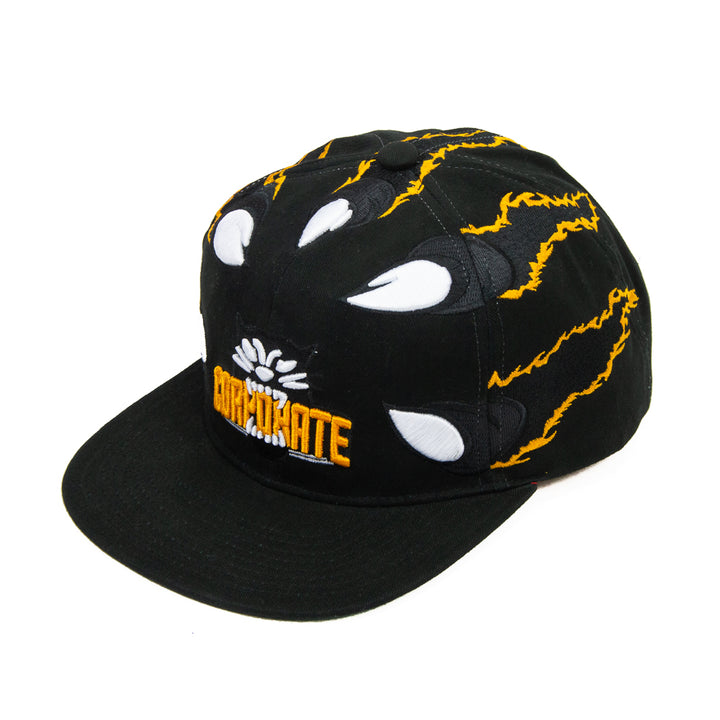 Corporate x Mitchell & Ness Seek Anniversary Snapback (Black/Citrine)