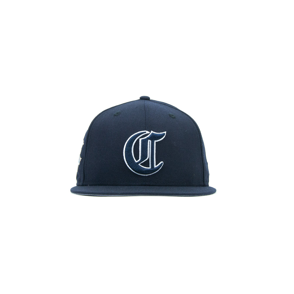 Cincinnati Reds 150th Anniversary Fitted Cap (Navy) – Corporate