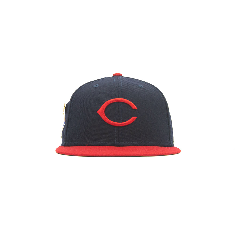 Cincinnati Reds 1940 World Series Logo History Fitted Cap (Navy/Red) –  Corporate