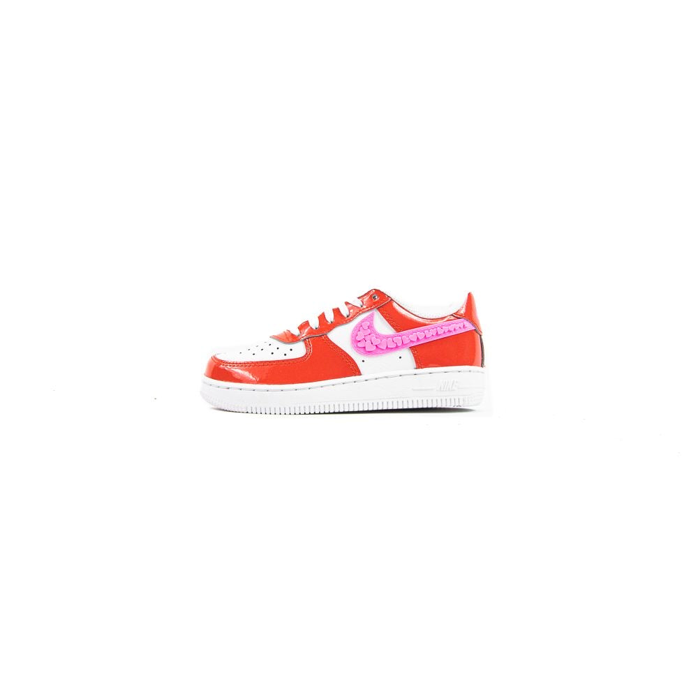 Nike Kids' Air Force 1 Sneaker In Picante Red/white/white