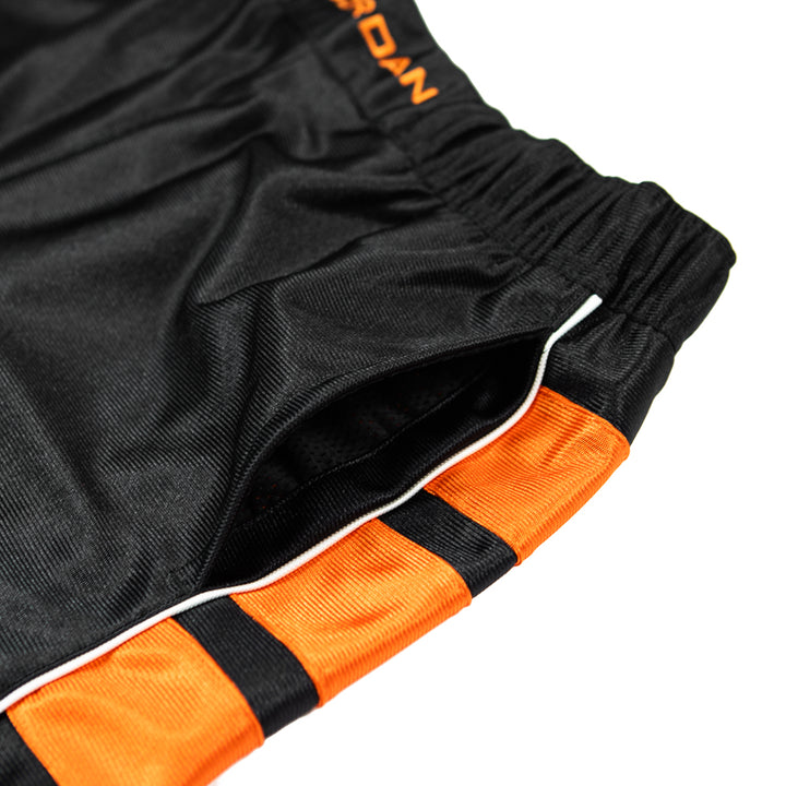 Jordan Brooklyn Cat Scratch Shorts (Black/Orange)