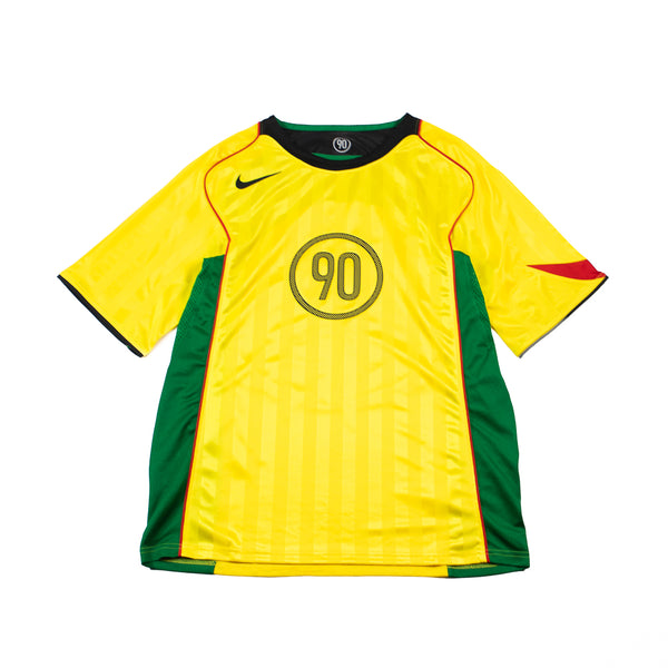 Nike Total 90 Dri-FIT Soccer Jersey (Tour Yellow/Black/Sport Red