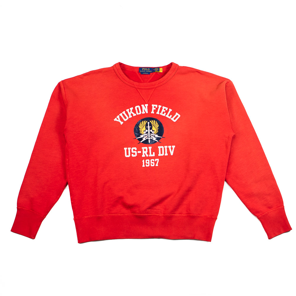 Polo Vintage Fit Fleece Graphic Sweatshirt (New Brick) – Corporate