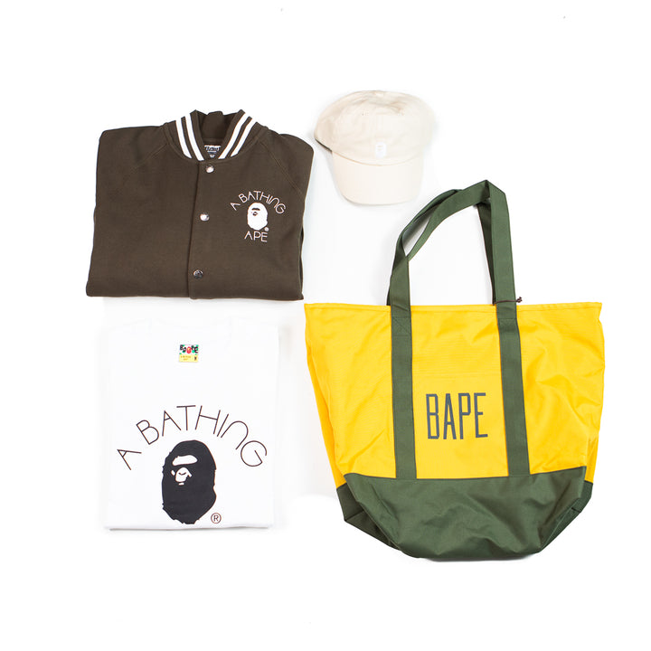 BAPE Happy New Year Bag (Yellow/Green)