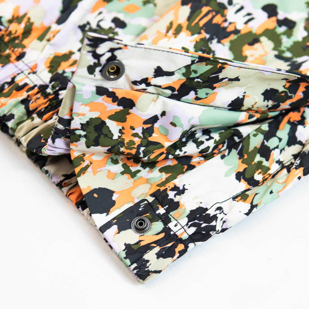 Build Up Pant (Forest Olive Grounded Floral Print)