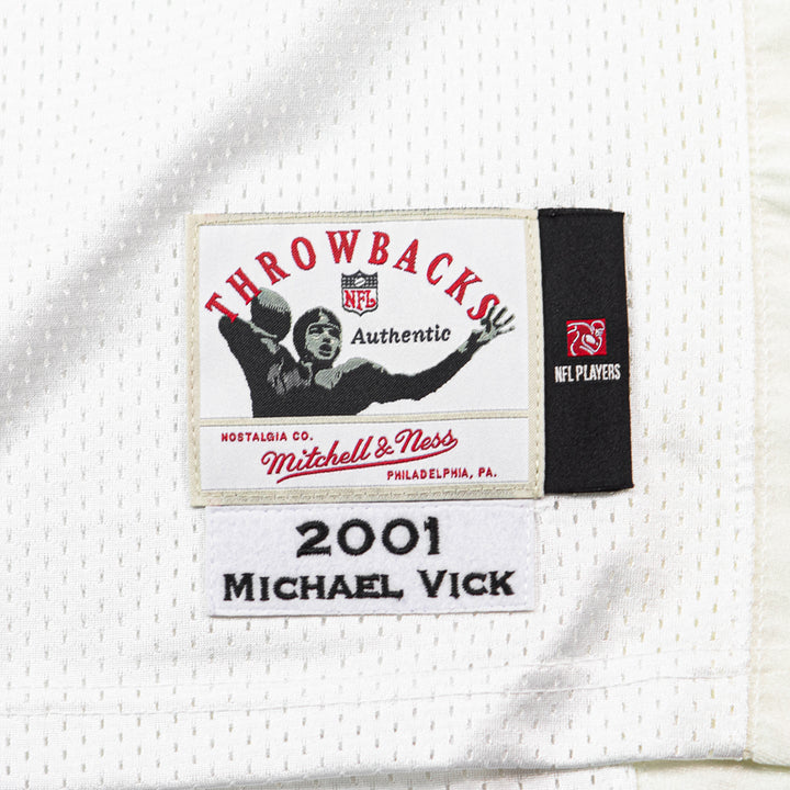 2001 Michael Vick Atlanta Falcons NFL Authentic Jersey (White)