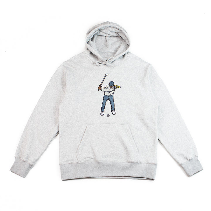 Core Fleece Hoodie Swingman (Heather Grey)