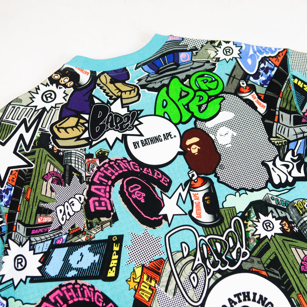 Bape Comic Art Crewneck (Multi) – Corporate