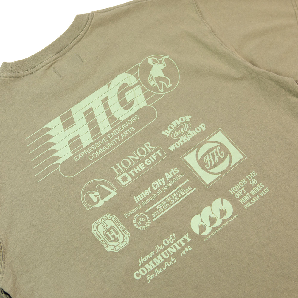 Paint Works Tee (Taupe)