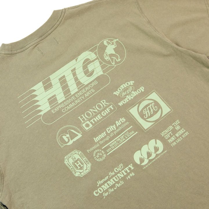 Paint Works Tee (Taupe)