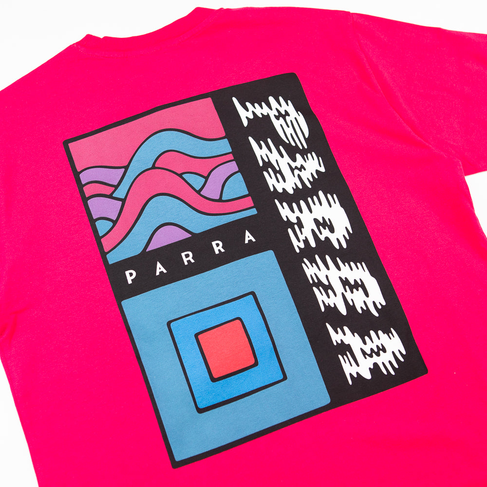 Wave Block Tremors T-Shirt (Purple Pink)