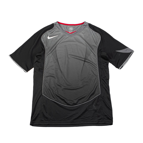 Total 90 Dri-FIT Short-Sleeve Soccer Jersey (Black/Light Graphite