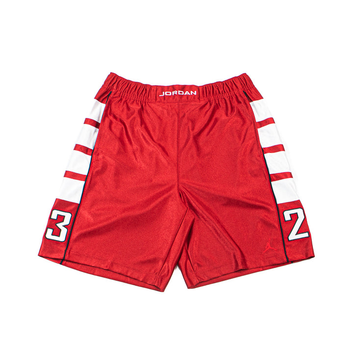 Jordan Brooklyn Cat Scratch Shorts (Gym Red/White/Gym Red)