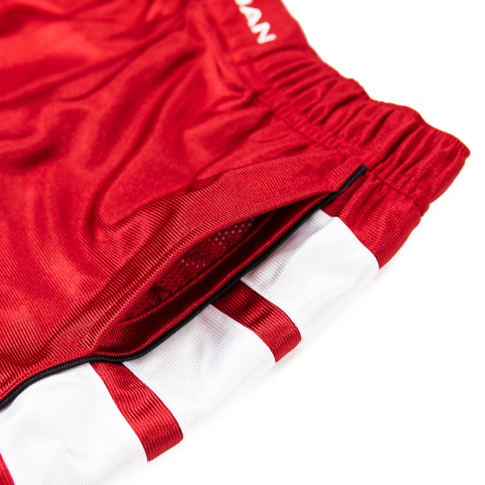 Jordan Brooklyn Cat Scratch Shorts (Gym Red/White/Gym Red)