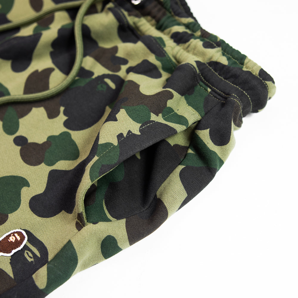 1st Camo Ape Head Sweat Shorts (Green)