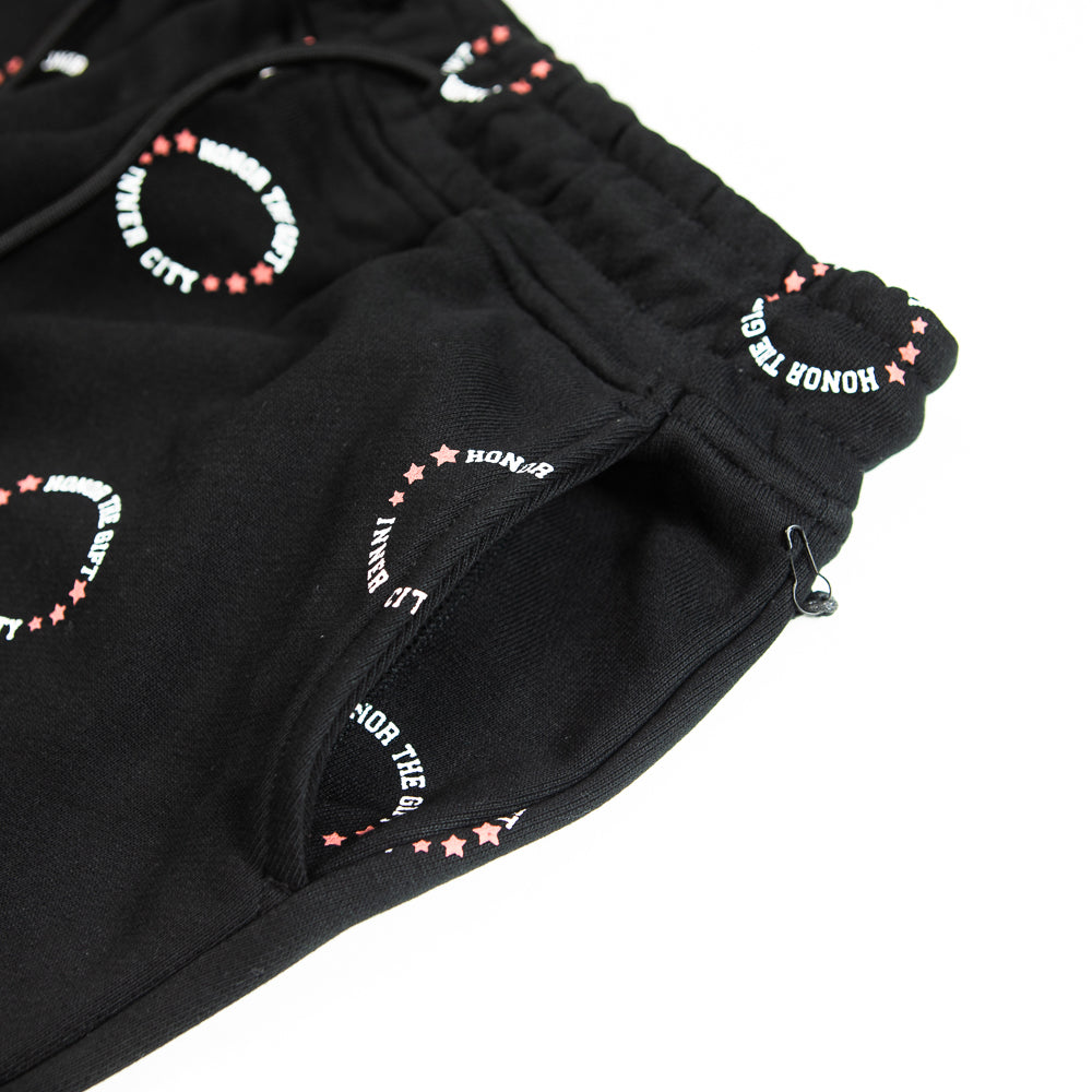 HTG Cuff Sweatpant (Black)