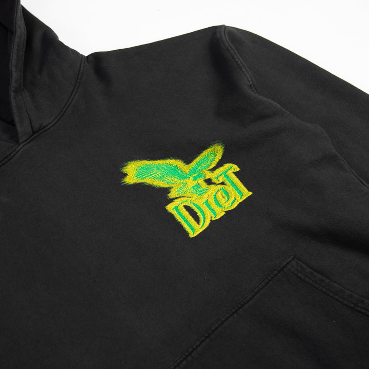 Blur Eagle Hoodie (Vintage Black)