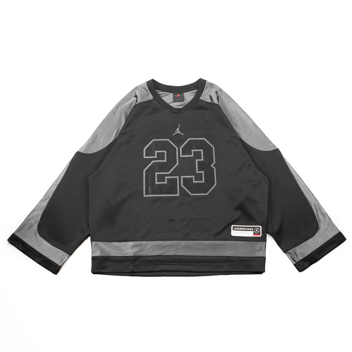 Jordan Brooklyn University Hockey Jersey (Black/Iron Grey)