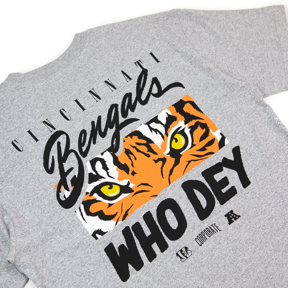 Cincinnati Bengals x Corporate Tiger Eyes Tee (Quartz Grey)