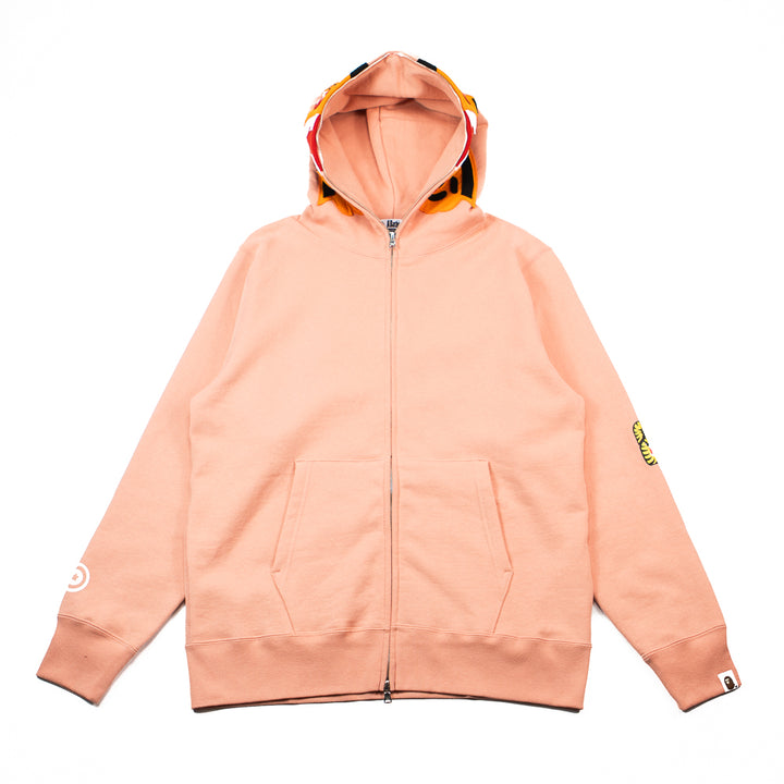 Tiger Full Zip Hoodie (Pink)
