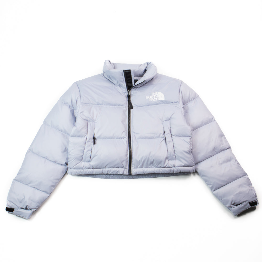 W Nuptse Short Jacket (Blue Flax) – Corporate