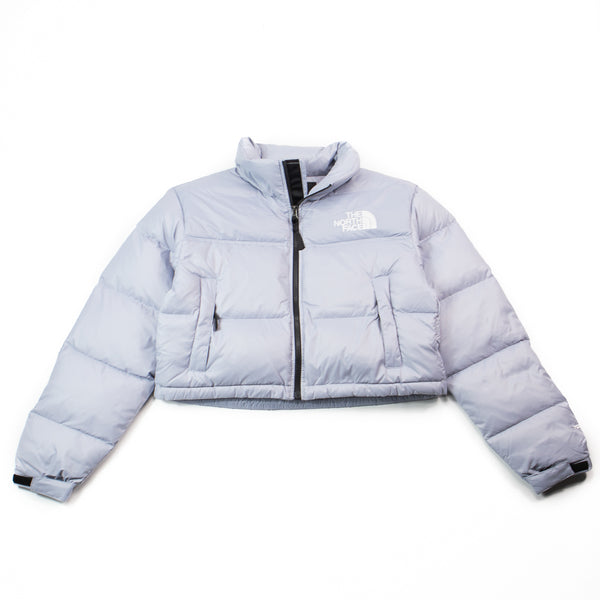 W Nuptse Short Jacket (Blue Flax) – Corporate