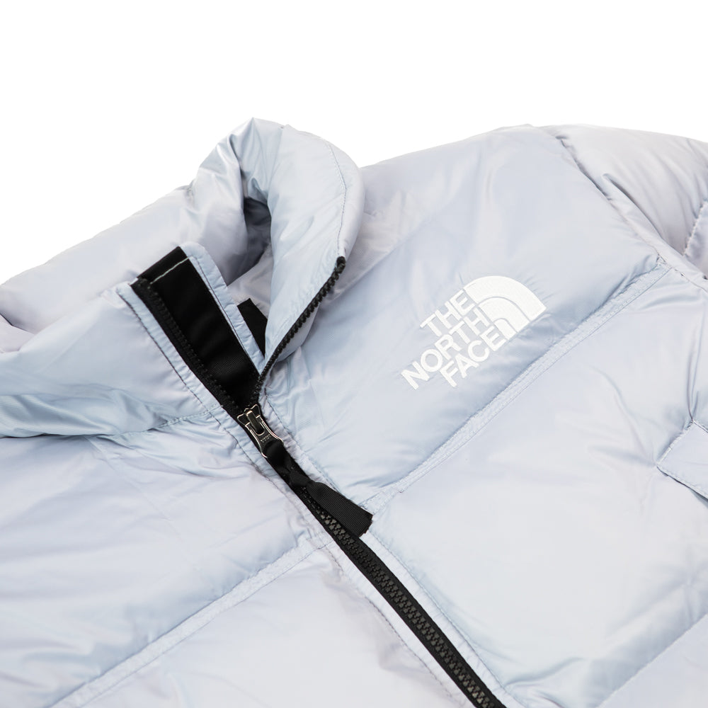 W Nuptse Short Jacket (Blue Flax)